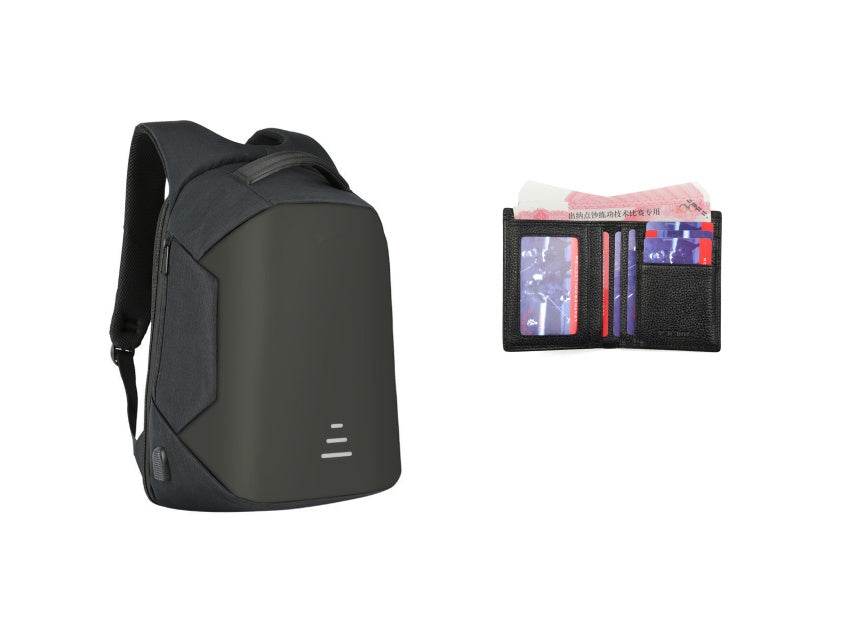 Full Anti-theft Backpack USB Charging Business Pack - P12 Hub Europe
