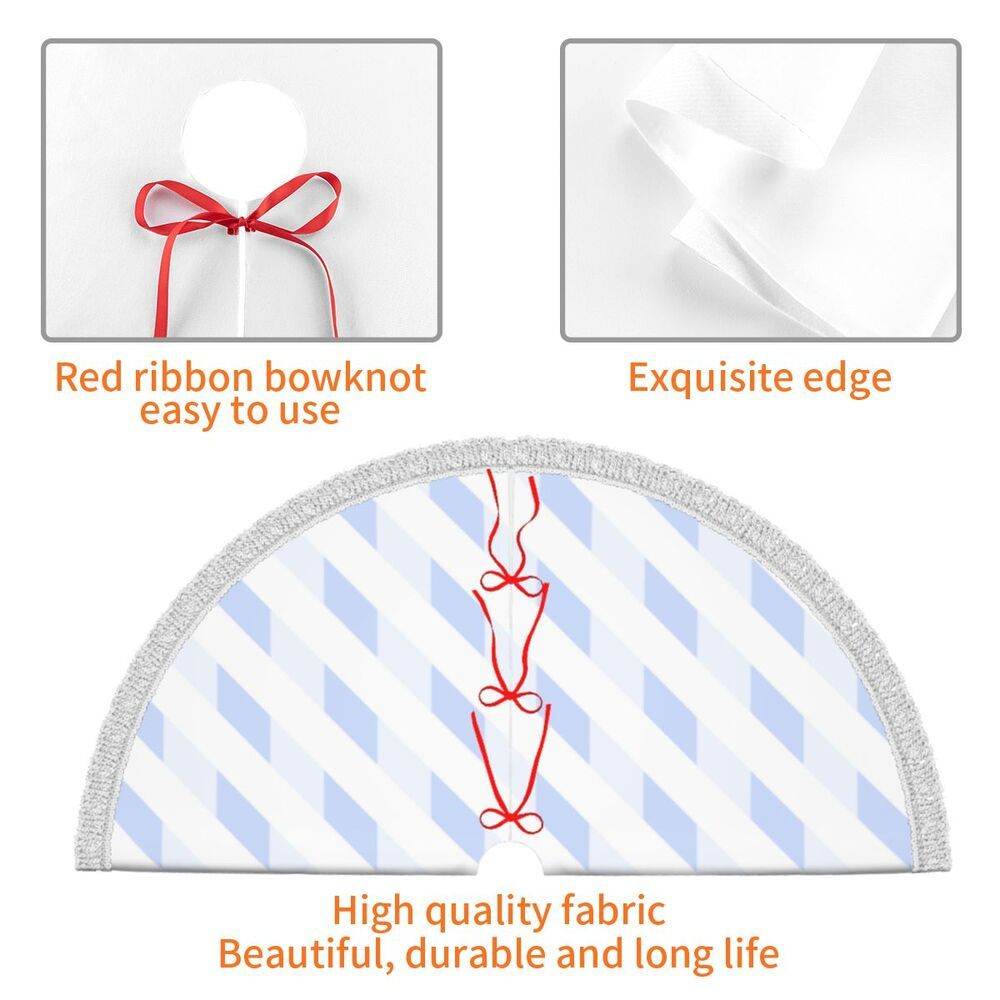 Fringed Edge Christmas Tree Padded Apron - P12 Hub Europe