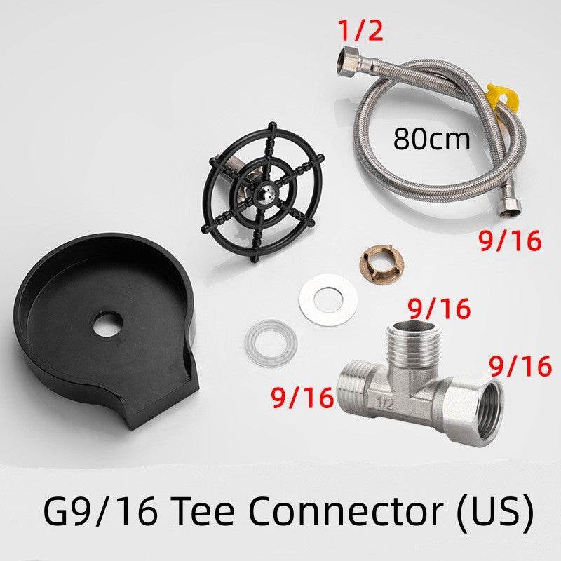 Bar Counter Cup Washer Sink High-pressure Spray Automatic Faucet Coffee Pitcher Wash Cup Tool Kitchen - P12 Hub Europe