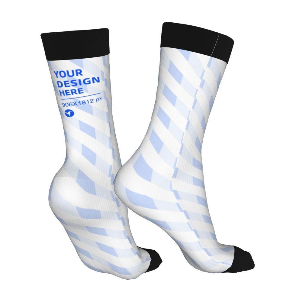 16in Thick Contrast Color Mild Skin-friendly Socks - P12 Hub Europe
