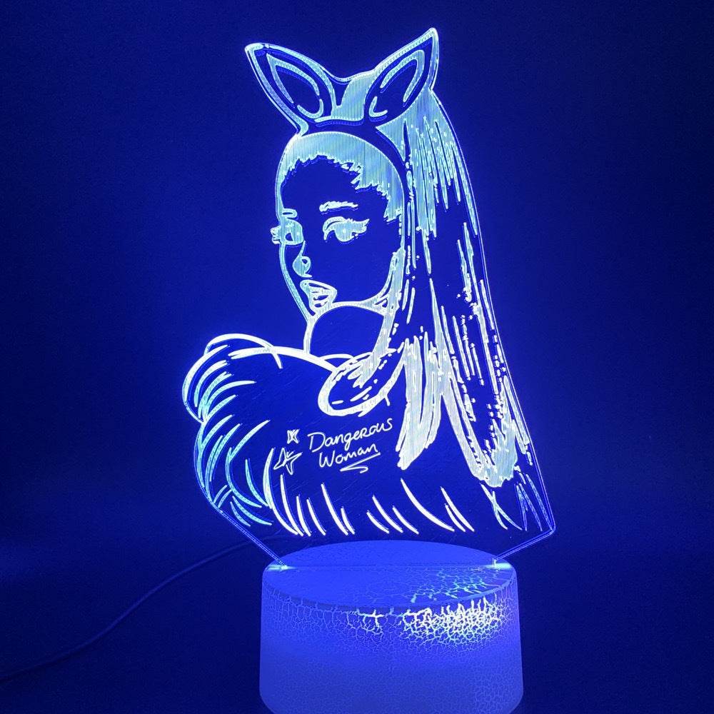 Customized LED 3D Bright Base Remote Touch Lamp 7 Colors Light with Flashing Effect - P12 Hub Europe