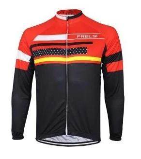 Men's Long Sleeve Cycling Jersey Customization - P12 Hub Europe