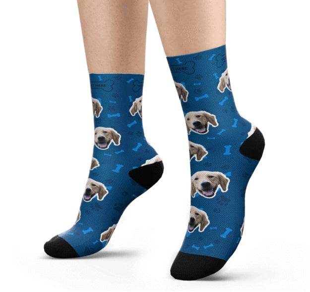 Personalized Custom Pet Head Print Socks For Dog Cat Lover - P12 Hub Europe