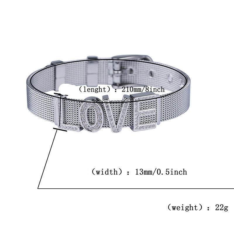 Custom Letter Bracelet - P12 Hub Europe