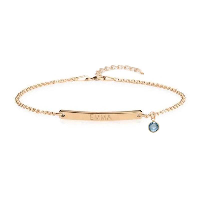 Fashion Personalized Custom Birthstone Bracelet - P12 Hub Europe