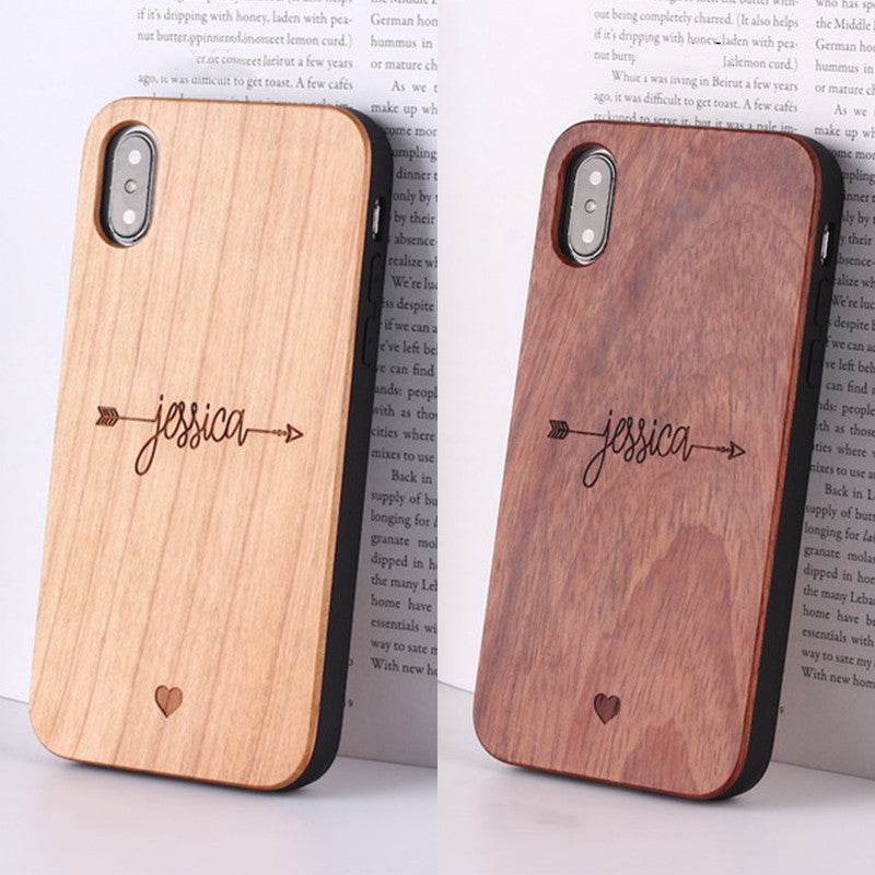 Compatible with Apple , Mobile phone case made of solid wood - P12 Hub Europe