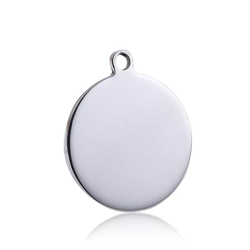 Small Pendant Anti-lost Pet Titanium Steel Tag - P12 Hub Europe