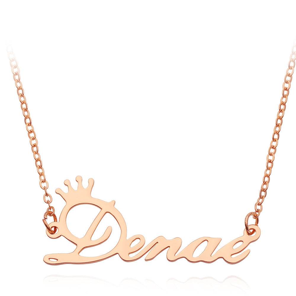 English alphabet necklace - P12 Hub Europe