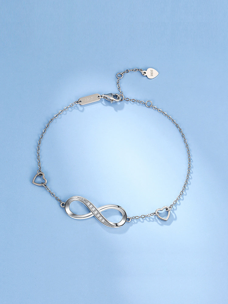 Sterling Silver 8 Bracelet Bracelet Female Silver Jewelry