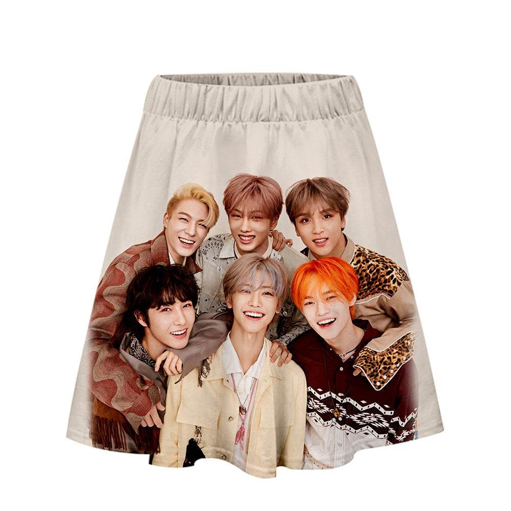 3D Women Fashion Skirt Streetwear Short Skirts Girls Casual Trendy - P12 Hub Europe