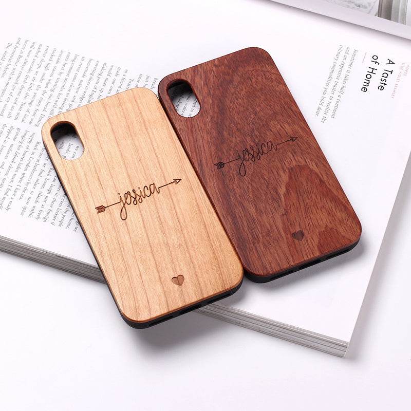 Compatible with Apple , Mobile phone case made of solid wood - P12 Hub Europe