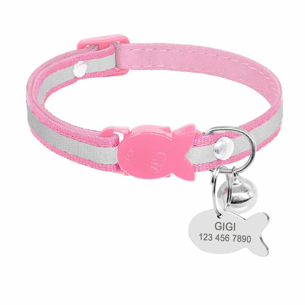 Collar Reflective Bell Adjustable Safety Buckle - P12 Hub Europe