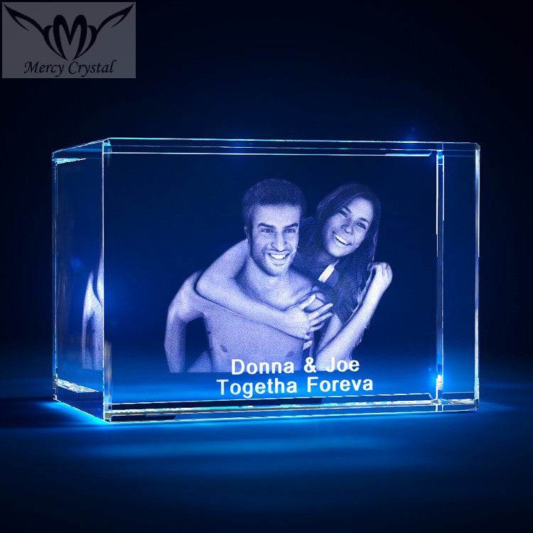 crystal photo custom laser engraving crystal sphere - P12 Hub Europe