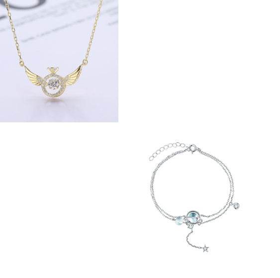 Angel Wings Wings Necklace Women's Korean Light Luxury Simple - P12 Hub Europe