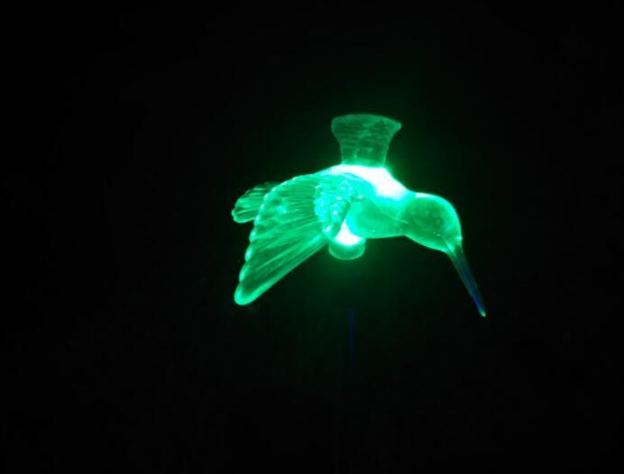 Led Solar Garden Light, Changing Color In The Water Impermeable Outer Dragonfly Butterfly Bird Road To Garden Solar Led Lawn Lamp Decoration