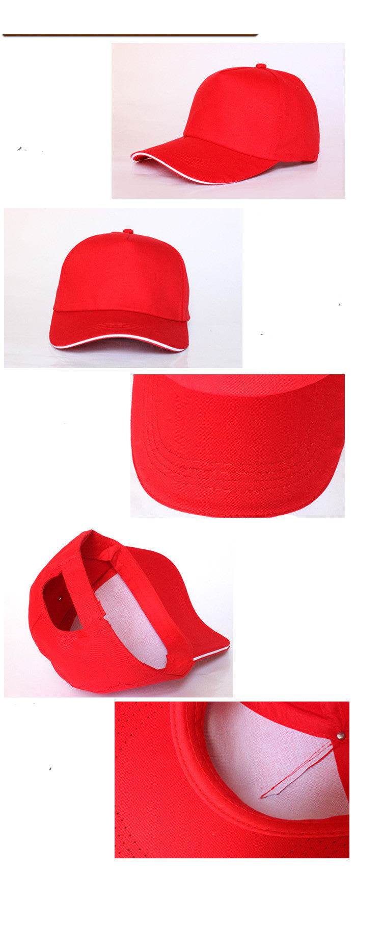 Baseball Cap Custom 5-piece Cotton Advertising Cap Embroidery Work Cap - P12 Hub Europe
