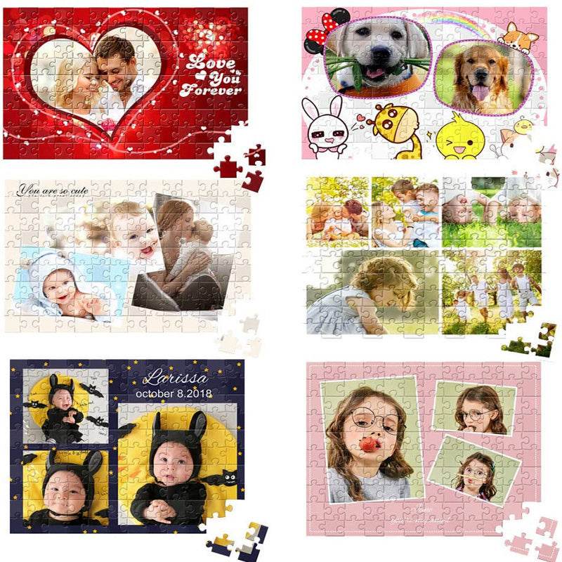 Wooden Photo Custom Jigsaw Puzzle DIY Personalized Gifts Puzzle - P12 Hub Europe