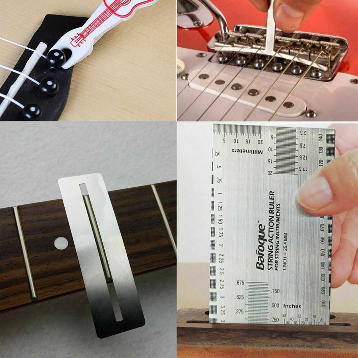 11 Pcs Guitar 4 In 1 Repair Tool