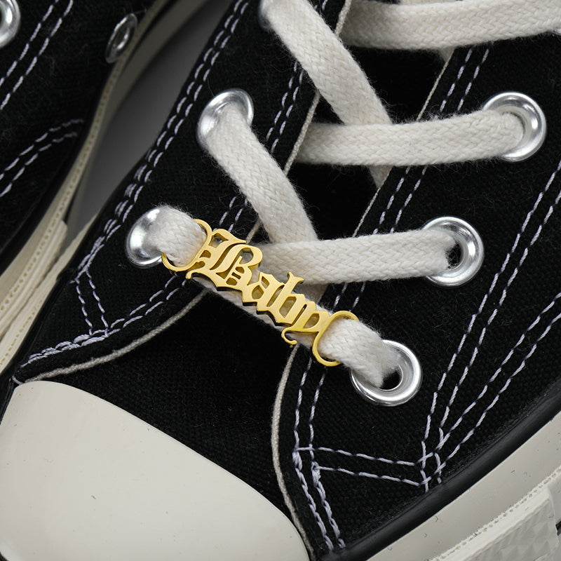 Custom Sneakers Tag for Women Men Stainless Steel Personalized Shoes Buckle - P12 Hub Europe