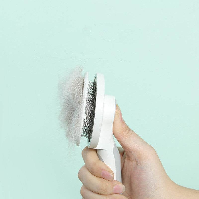New Round Handle Pet Comb Sticky Bead Massage - P12 Hub Europe