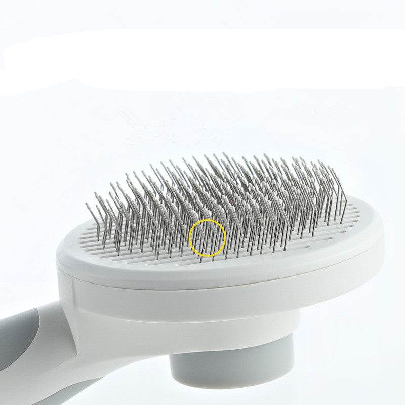 New Round Handle Pet Comb Sticky Bead Massage - P12 Hub Europe
