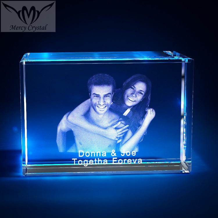 crystal photo custom laser engraving crystal sphere - P12 Hub Europe