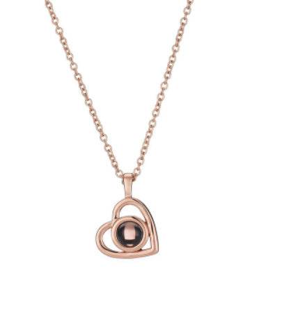 Necklace Nano Projection Customized Color Picture Photo - P12 Hub Europe