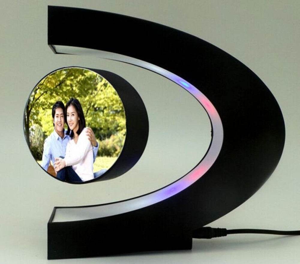 Electronic Magnetic Floating LED 3D Photo Frame Night Light - P12 Hub Europe
