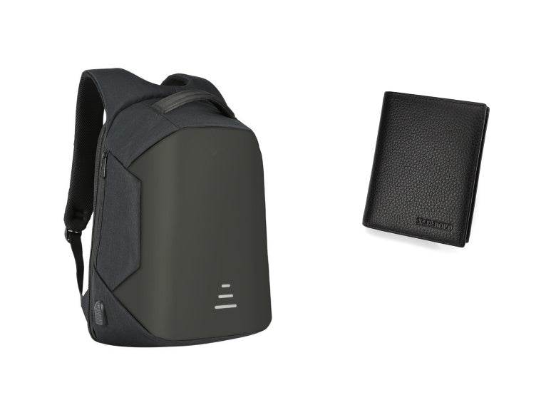 Full Anti-theft Backpack USB Charging Business Pack - P12 Hub Europe