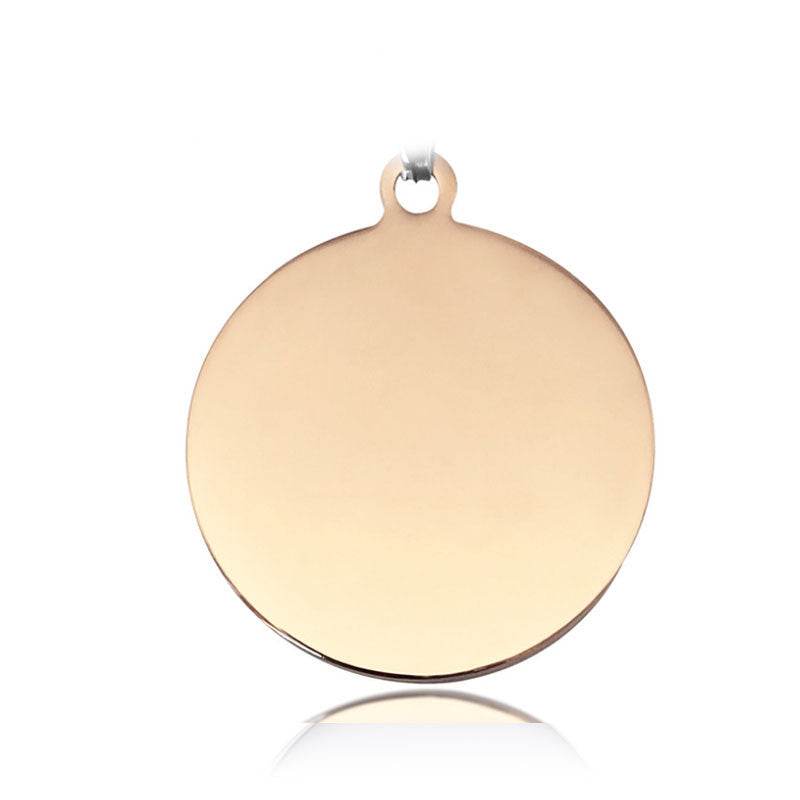 Small Pendant Anti-lost Pet Titanium Steel Tag - P12 Hub Europe
