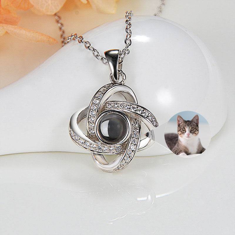 Original Projection Necklace Jewelry Gift with Hidden Love Words for Women - P12 Hub Europe