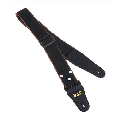 Folk classical cotton guitar strap