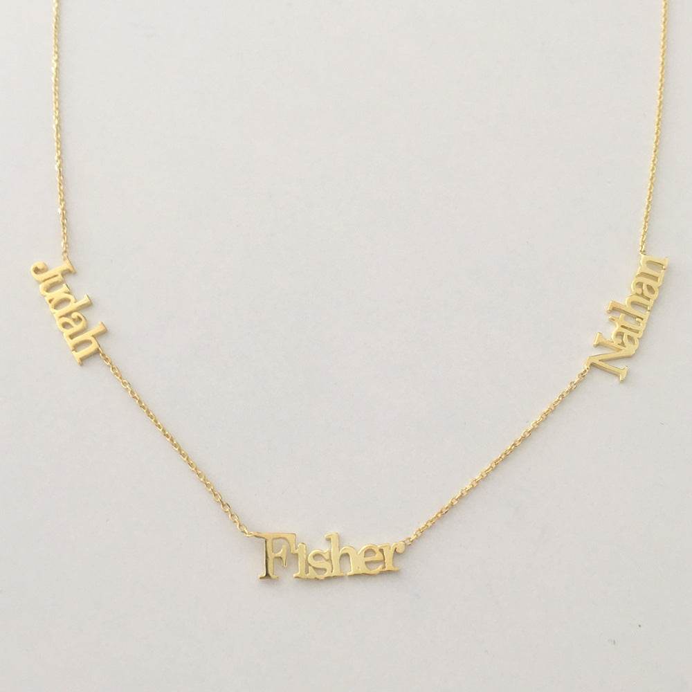 European And American Jewelry Personalized Name Necklace - P12 Hub Europe