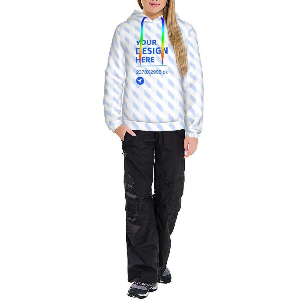 Comfortable And Youthful Personality Women's Hooded Sweater - P12 Hub Europe