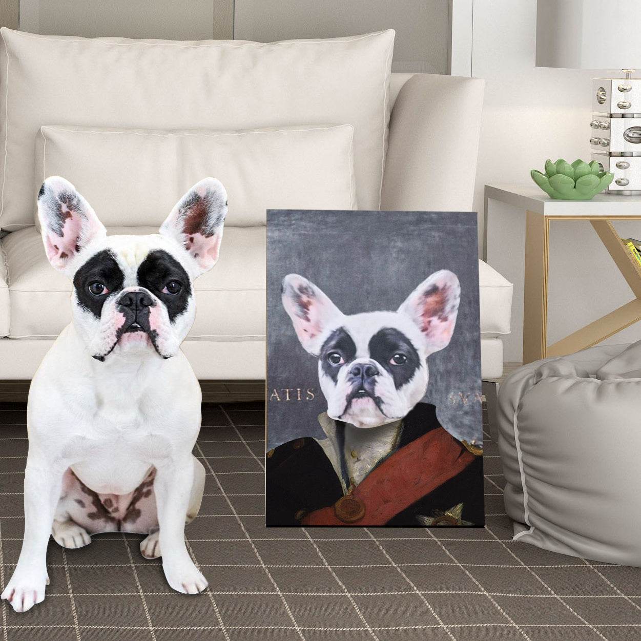 Personalized Pet Canvas Portrait Image - P12 Hub Europe