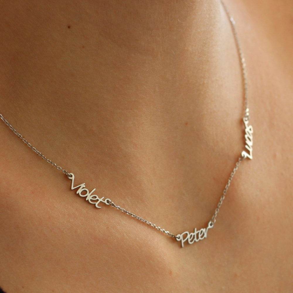 European And American Jewelry Personalized Name Necklace - P12 Hub Europe