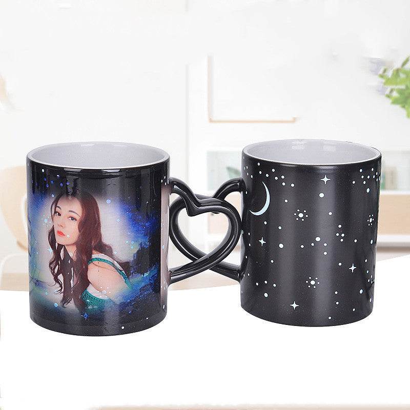 Customized Coffee Cup Creative Color Change Mug Ceramic Cup - P12 Hub Europe