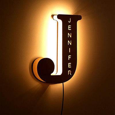 Personalized Custom Letter Lamp English Name Lamp - P12 Hub Europe