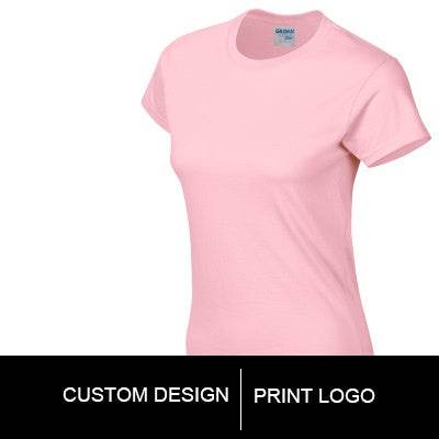 Pure Color Women T-shirt, Custom, Cotton T-shirt - P12 Hub Europe
