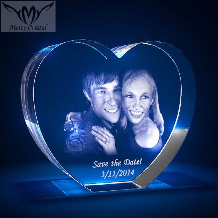 crystal photo custom laser engraving crystal sphere - P12 Hub Europe