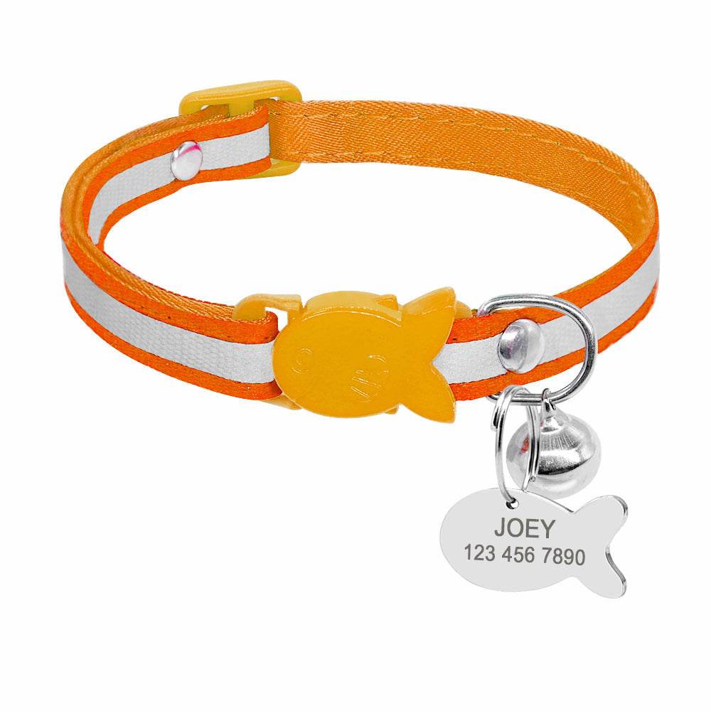 Collar Reflective Bell Adjustable Safety Buckle - P12 Hub Europe