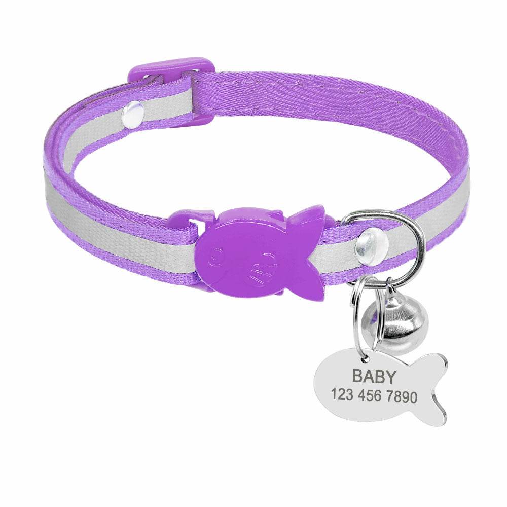 Collar Reflective Bell Adjustable Safety Buckle - P12 Hub Europe