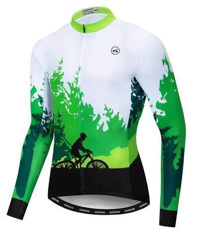 Men's Long Sleeve Cycling Jersey Customization - P12 Hub Europe