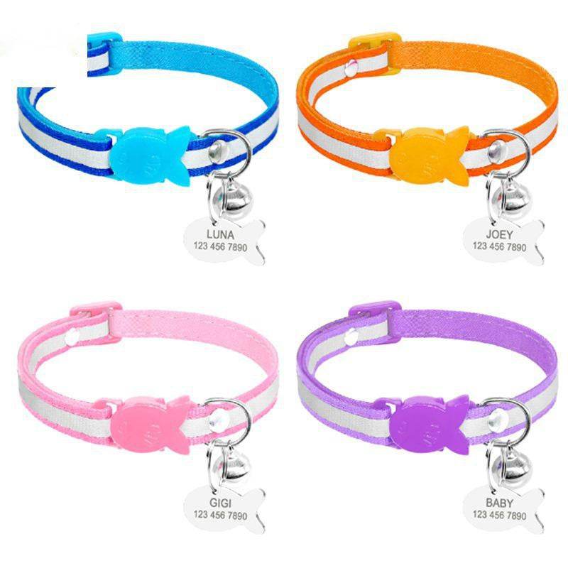 Collar Reflective Bell Adjustable Safety Buckle - P12 Hub Europe