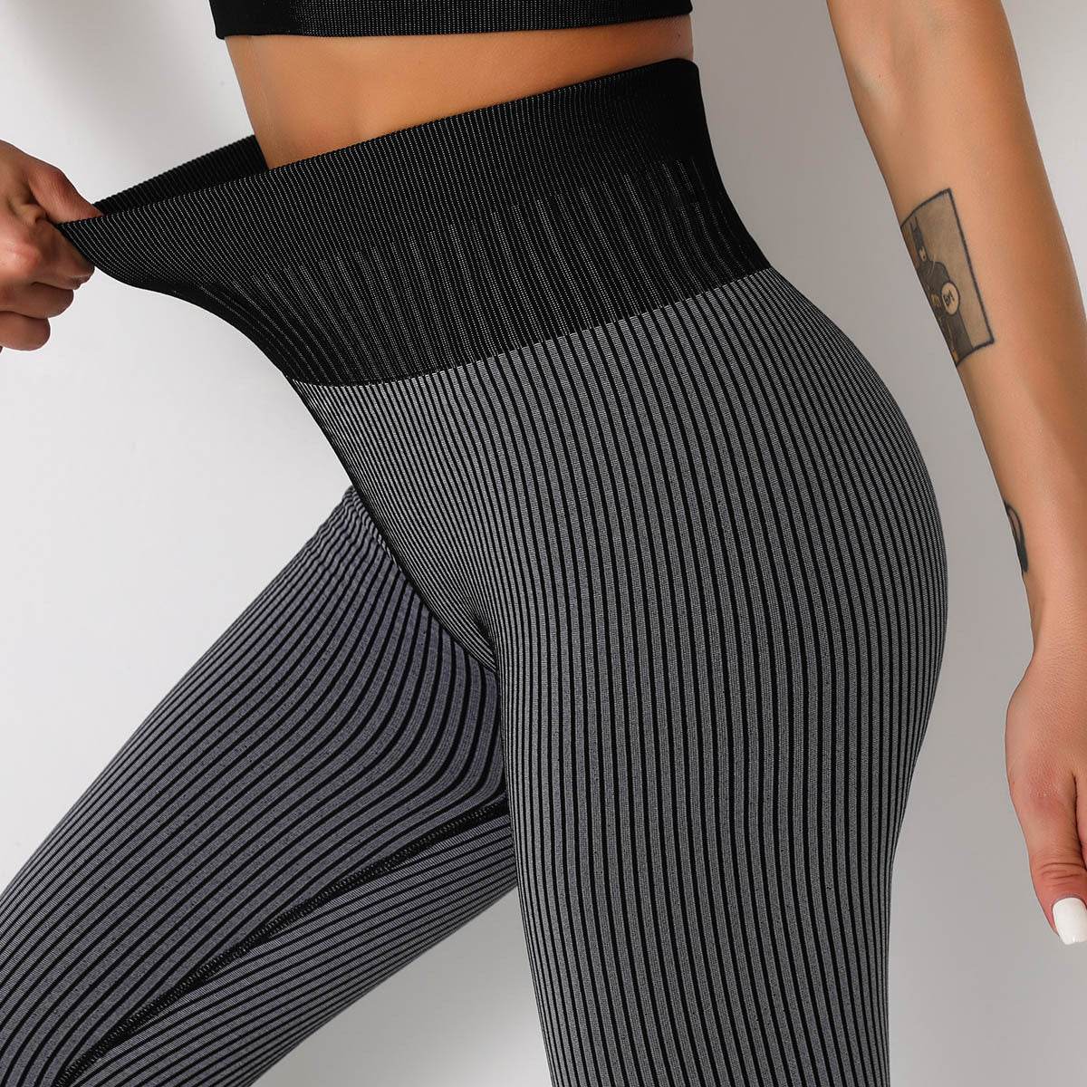 Fashion Seamless High Waist Hip Leggings - P12 Hub Europe