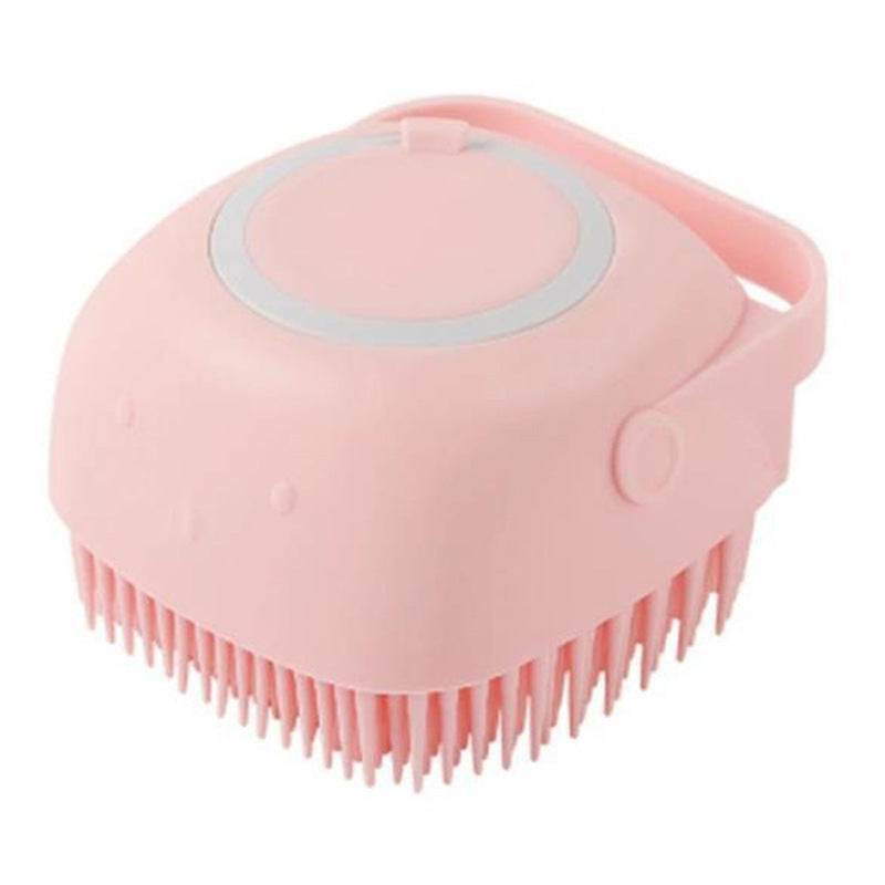Silicone Dog Bath Massage Gloves Brush Pet Cat Bathroom Cleaning Tool Comb Brush For Dog Can Pour Shampoo Dog Grooming Supplies - P12 Hub Europe