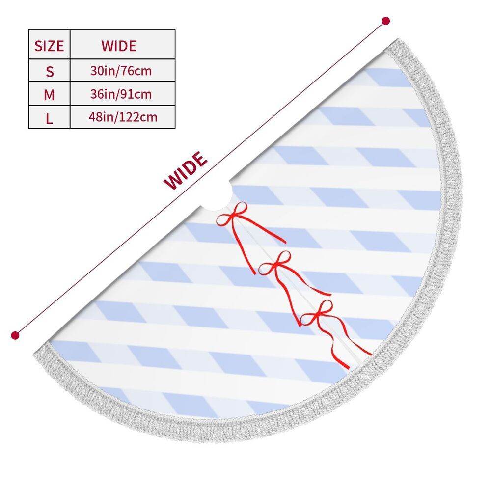 Fringed Edge Christmas Tree Padded Apron - P12 Hub Europe