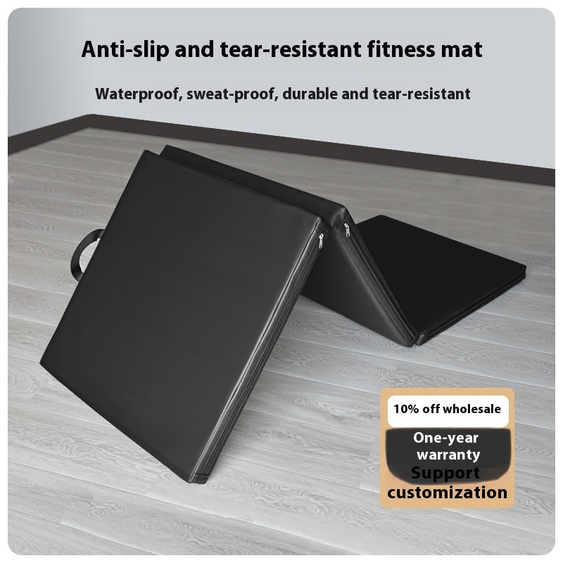 Three Fold Gymnastic Mat Men And Women Training Sit-up Mat Home Non-slip Thick Yoga Exercise Mat