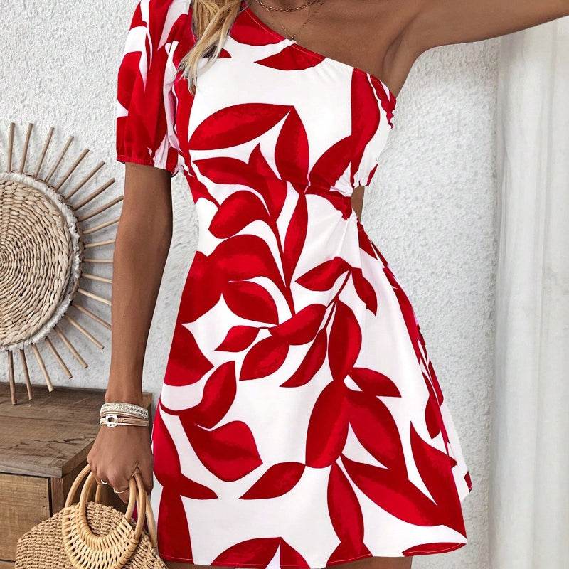 Puff Sleeve Dress For Summer Vacation For New Year Clothes Vacation Beach Outfits Women - P12 Hub Europe