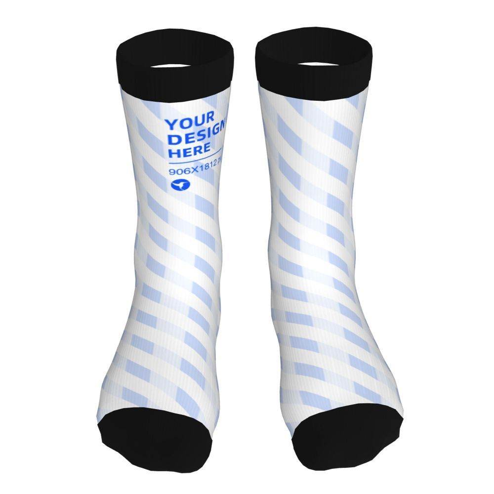 16in Thick Contrast Color Mild Skin-friendly Socks - P12 Hub Europe
